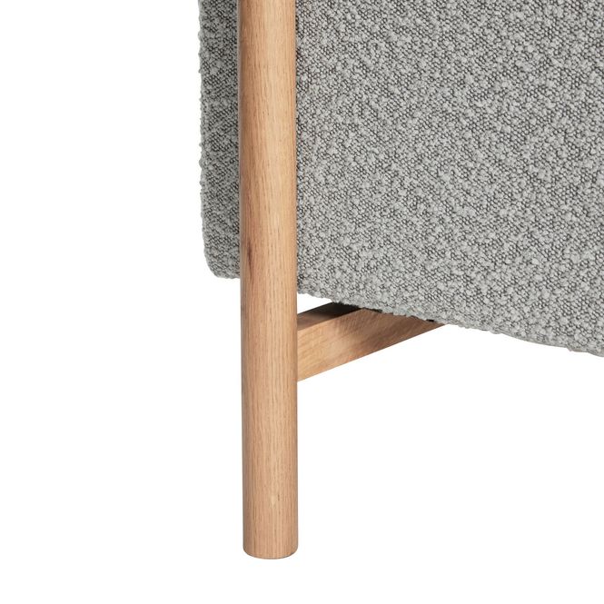 Hovedbilde Hübsch Moment Sofa 2-Seter Grå/Natur