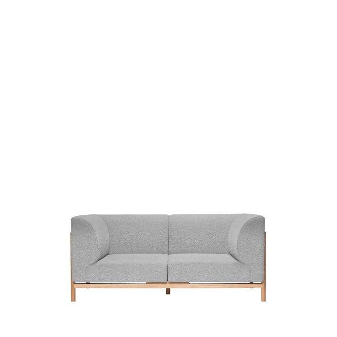 Hovedbilde Hübsch Moment Sofa 2-Seter Grå/Natur