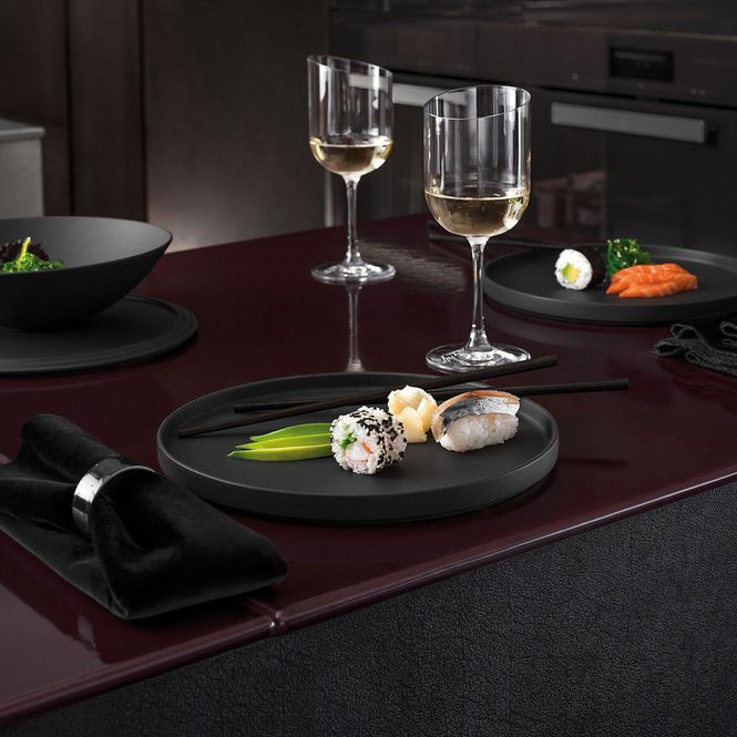Hovedbilde Villeroy & Boch Iconic Middagstallerken Sort 24 ...
