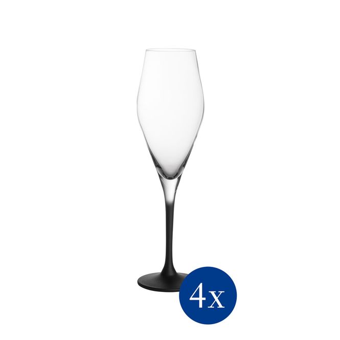 Hovedbilde Villeroy & Boch Manufacture Rock Champagneglass ...