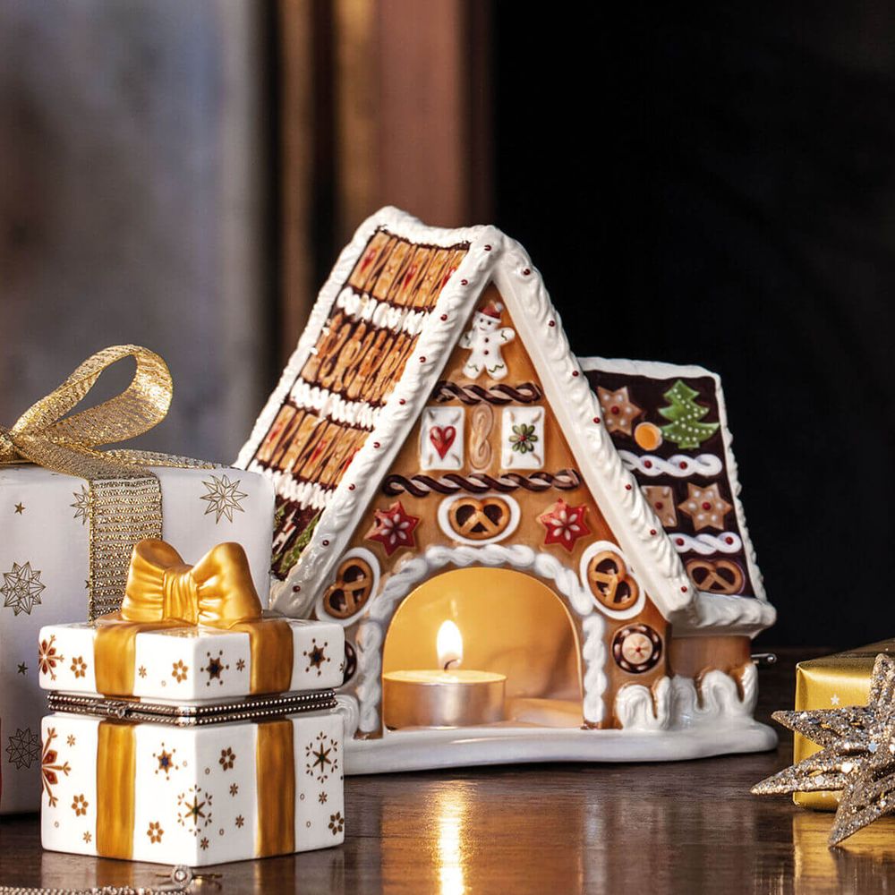 Villeroy & Boch Christmas Toys Pepperkakehus m/ musikk