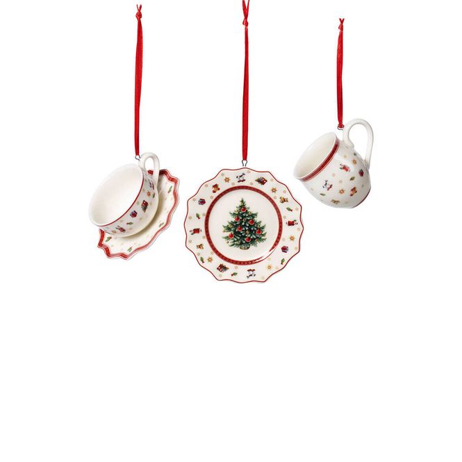 Hovedbilde Villeroy & Boch Toy's Delight Julepynt 3 deler ...