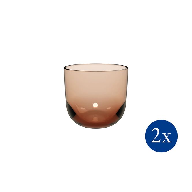 Hovedbilde Villeroy & Boch Like Clay vannglass 28 cl 2 stk