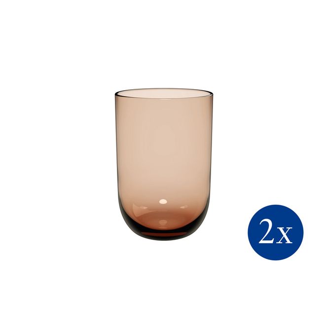 Hovedbilde Villeroy & Boch Like Clay longdrinkglass 38 cl 2 ...