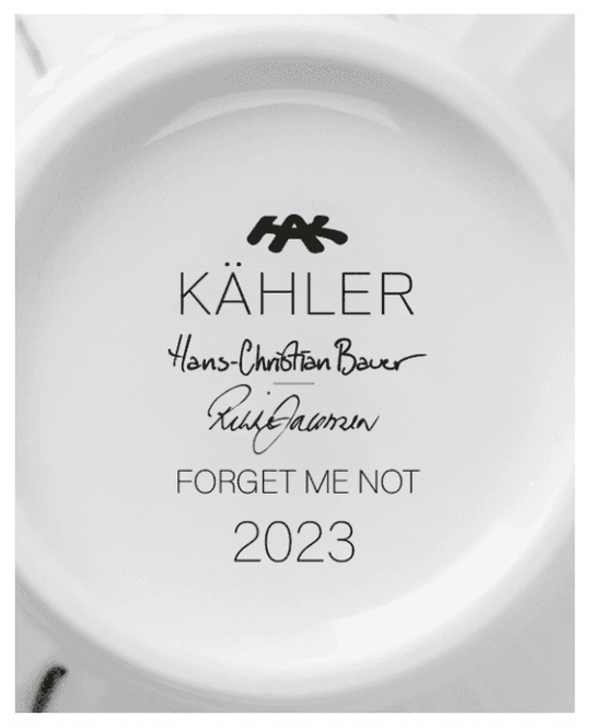 Hovedbilde Kähler Hammershøi Summer Krus 33 cl, Forget Me ...