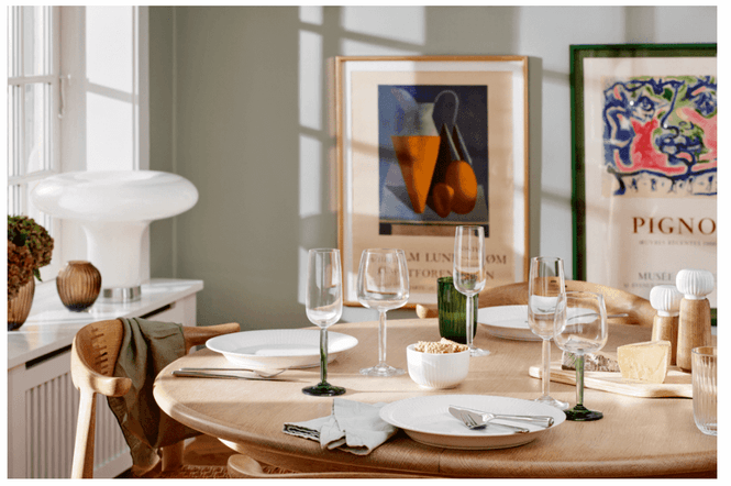 Hovedbilde Kähler Hammershøi Champagneglass 24cl Klar 2 stk