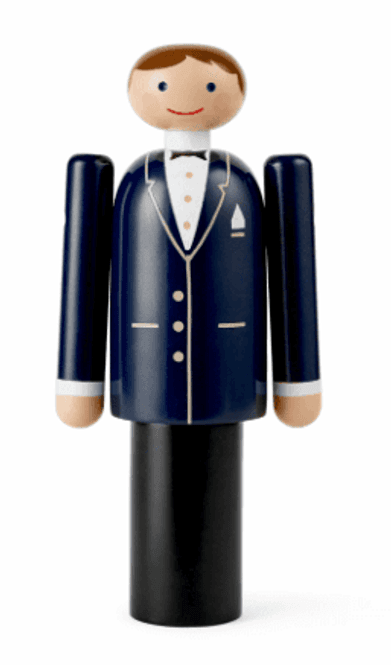 Hovedbilde Kay Bojesen Groom H18 cm