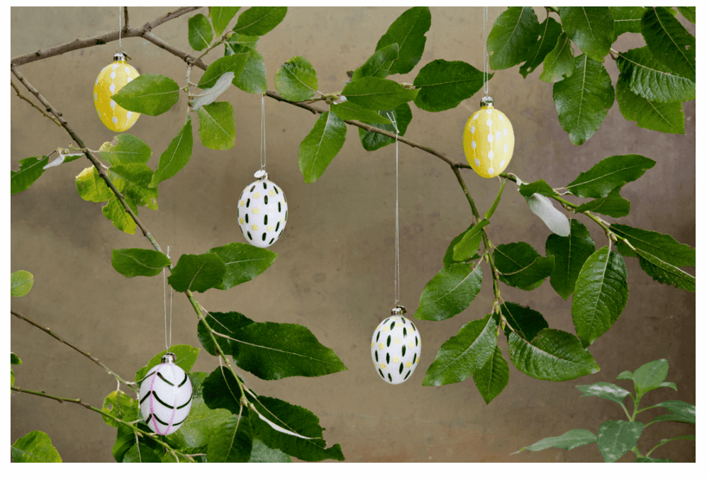 Holmegaard Souvenir Easter Påskeoppheng Fruit H7.5 cm