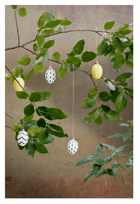 Hovedbilde Holmegaard Souvenir Easter Påskeoppheng Leaf H7.5 ...