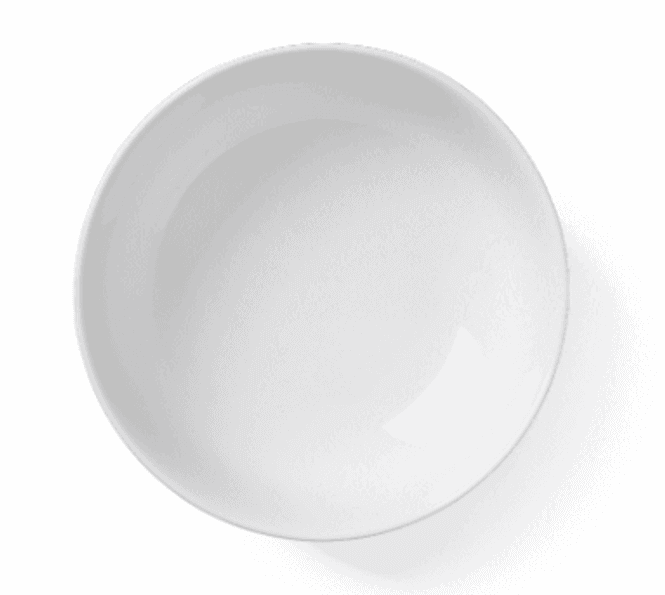 Hovedbilde Lyngby Porcelæn Rhombe Skål Hvit Ø15.5 cm