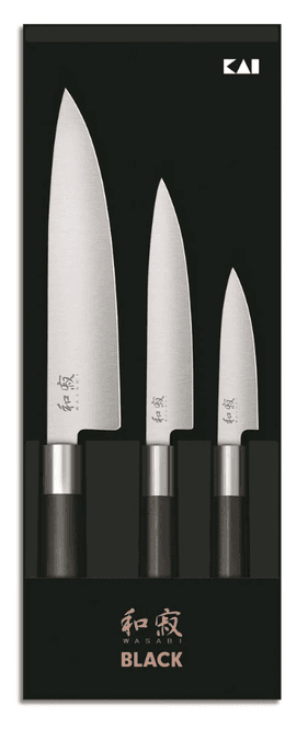 Hovedbilde KAI Wasabi Black Knivsett (6710P, 6715U, 6720C)
