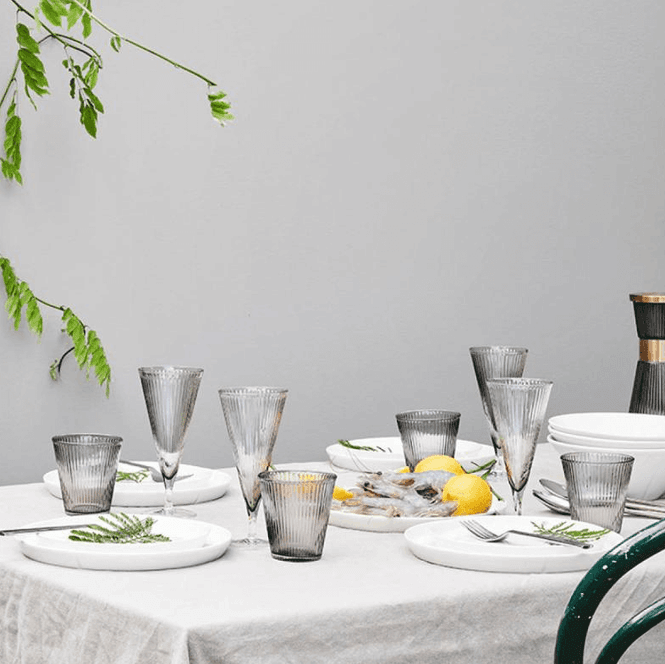 Hovedbilde Rosendahl Champagne glass 20cl 2stk smoke.