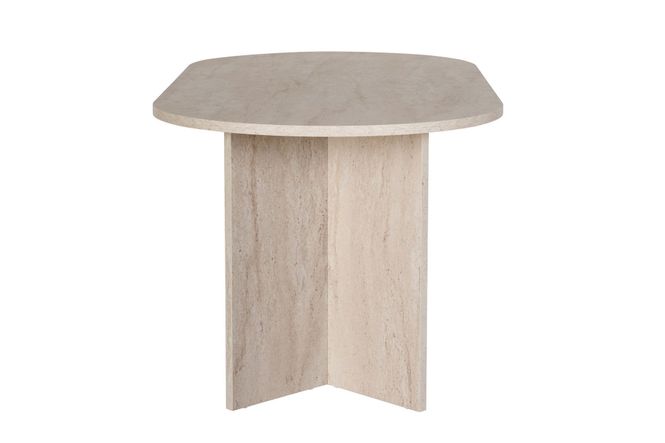 Hovedbilde Nordure Sablin spisebord – Travertine
