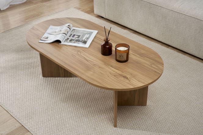 Hovedbilde Nordure Sable sofabord – VNT Oak