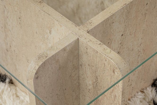 Hovedbilde Nordure Flavio sofabord – Travertine