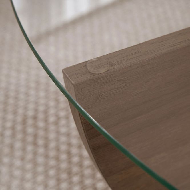 Hovedbilde Nordure Liya sofabord – Venezia Walnut