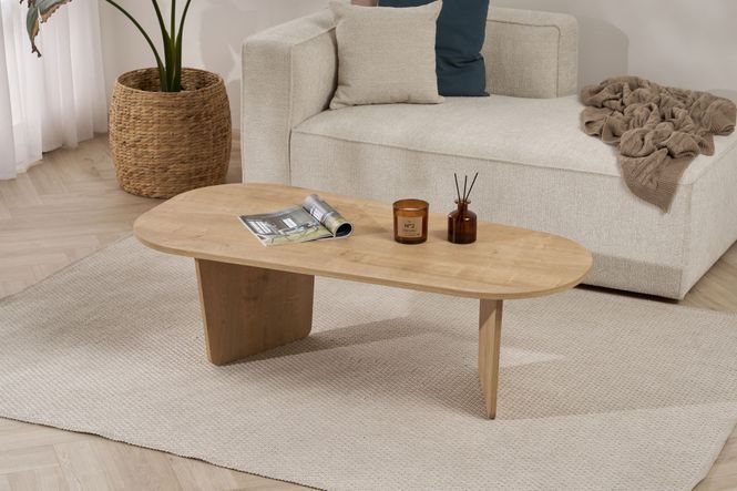 Hovedbilde Nordure Ovalis sofabord – Oak