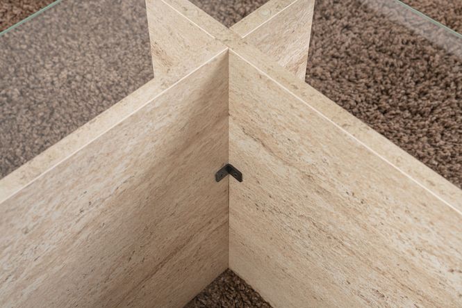 Hovedbilde Nordure Vetrino sofabord – Travertine