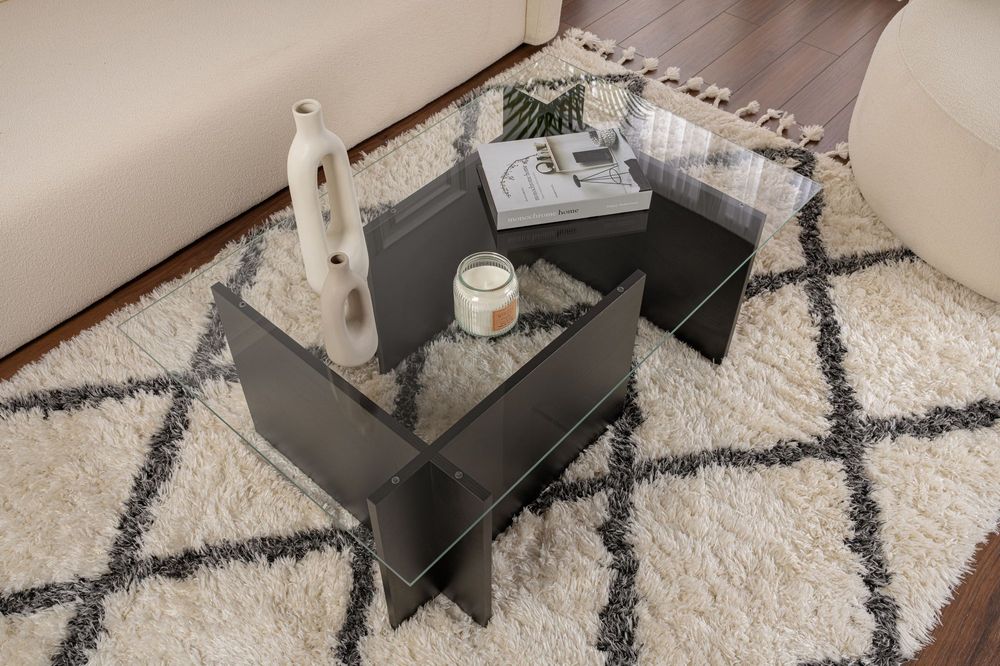 Nordure Vetrino sofabord – Wood Black