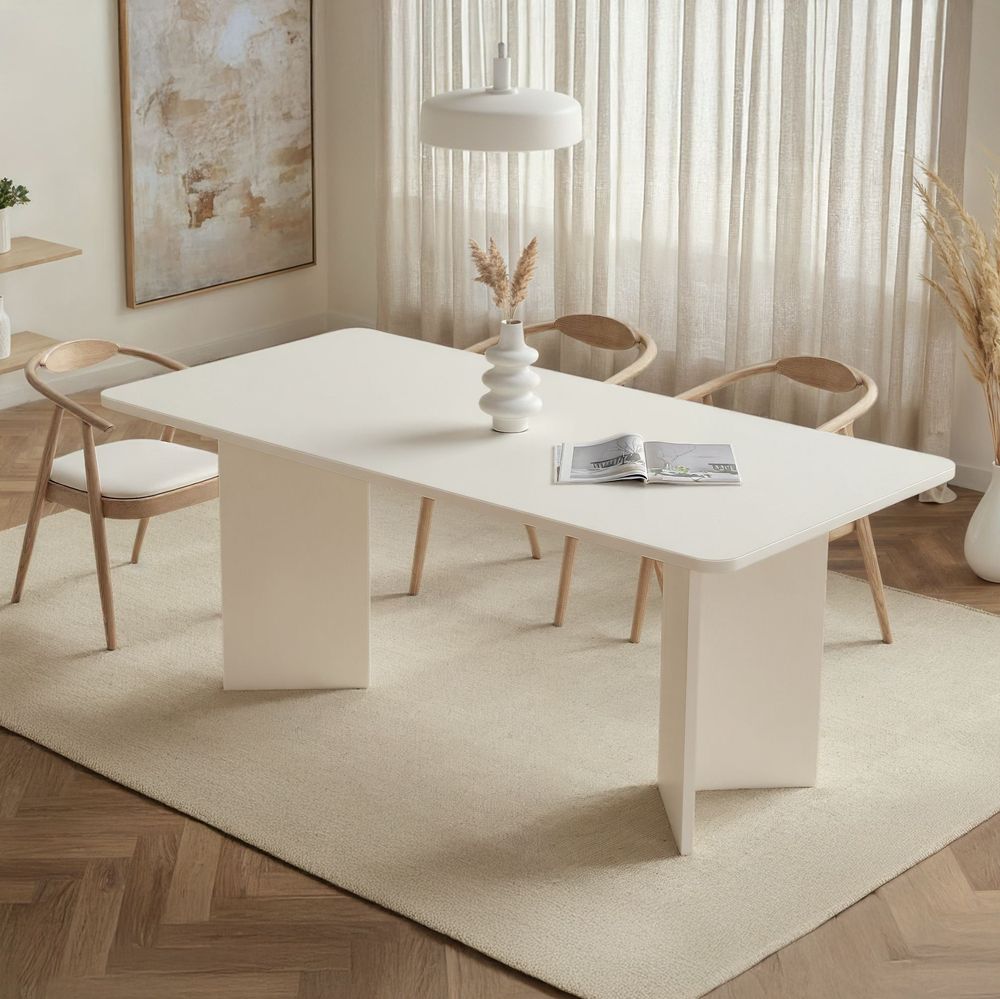 Nordure Linza spisebord – Wood White