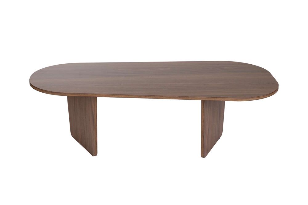 Nordure Ovalis sofabord – Venezia Walnut