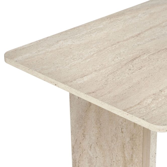 Hovedbilde Nordure Linza spisebord – Travertine