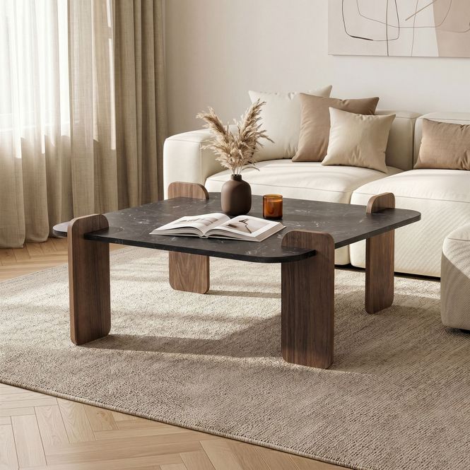 Hovedbilde Nordure Marais sofabord – Lotus / Venezia Walnut