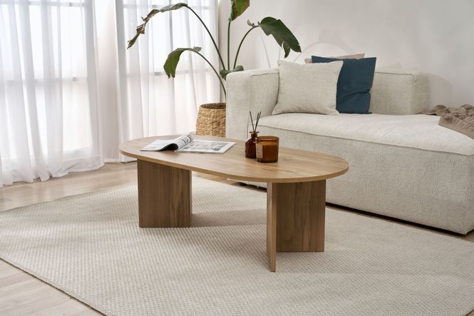 Hovedbilde Nordure Sable sofabord – VNT Oak