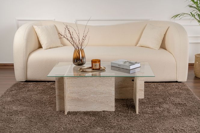Hovedbilde Nordure Vetrino sofabord – Travertine