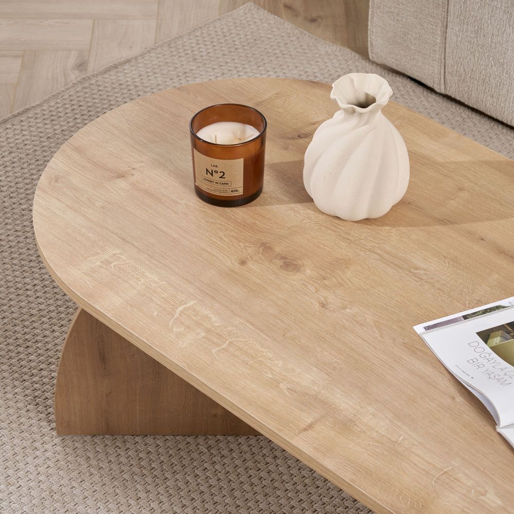 Nordure Melina sofabord – Sapphire Oak