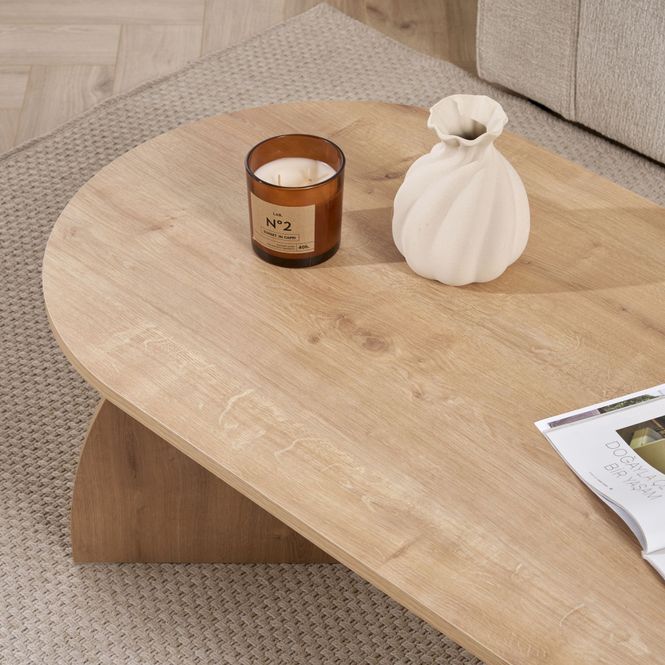 Hovedbilde Nordure Melina sofabord – Sapphire Oak