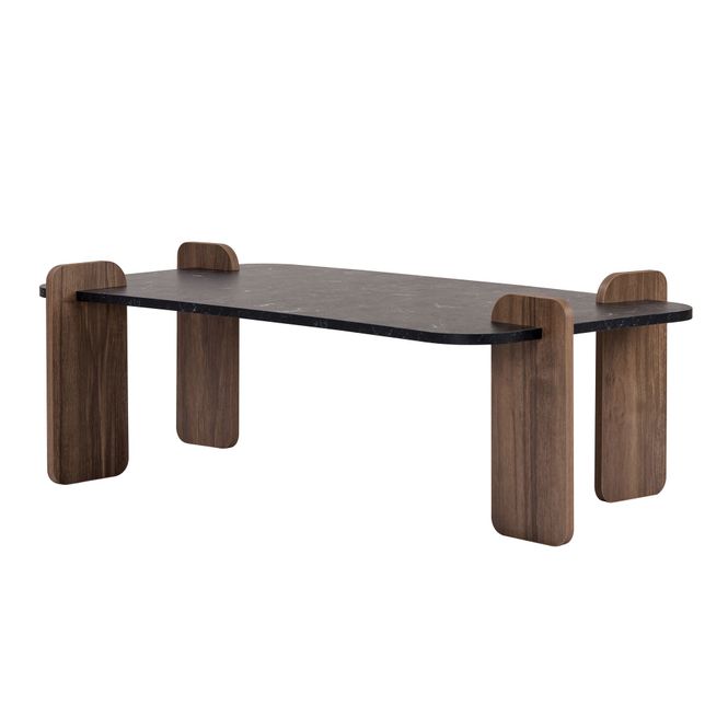 Hovedbilde Nordure Renard sofabord – Lotus/Venezia Walnut
