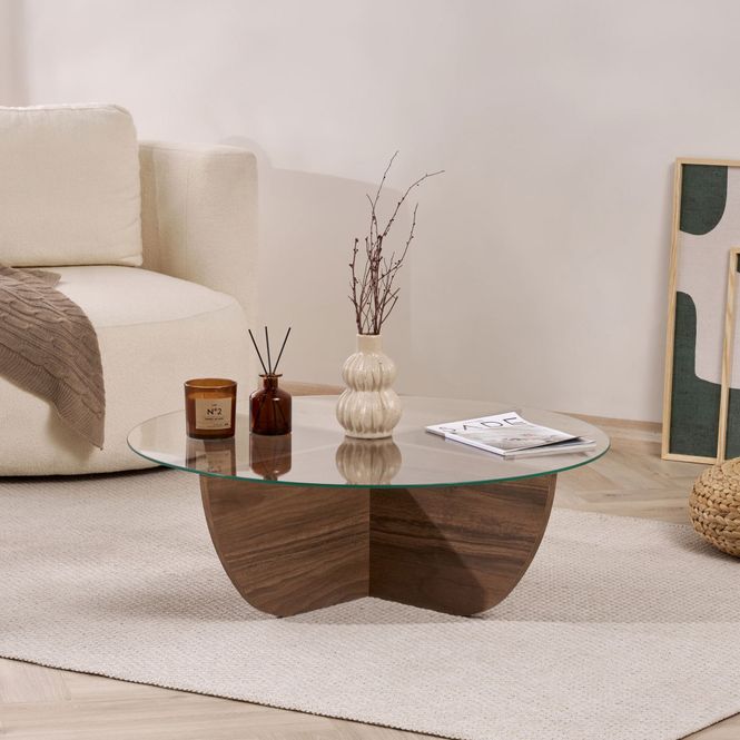 Hovedbilde Nordure Liya sofabord – Venezia Walnut