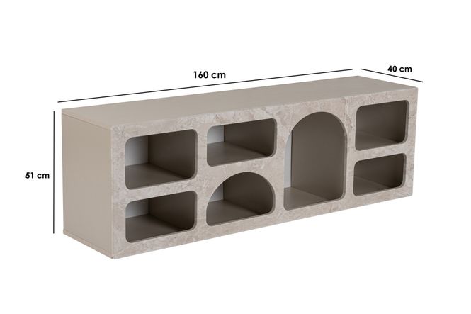 Hovedbilde Nordure Ferlis konsollbord – Travertine / ...
