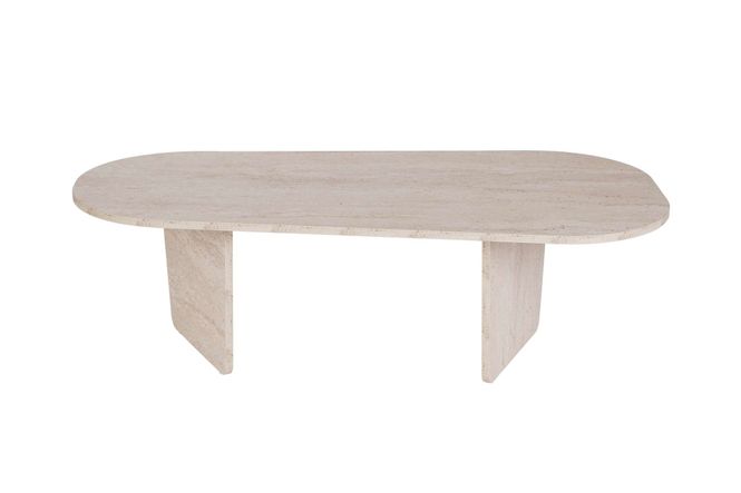 Hovedbilde Nordure Ovalis sofabord – Travertine