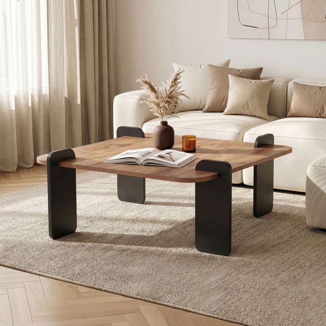 Hovedbilde Nordure Marais sofabord – Atlantic Pine/antrasitt