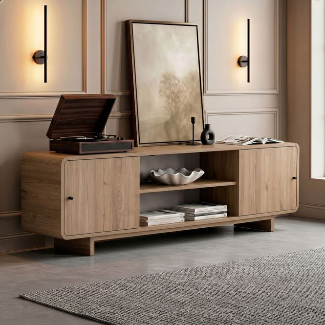 Hovedbilde Nordure Mirel TV-benk – Sepet Oak