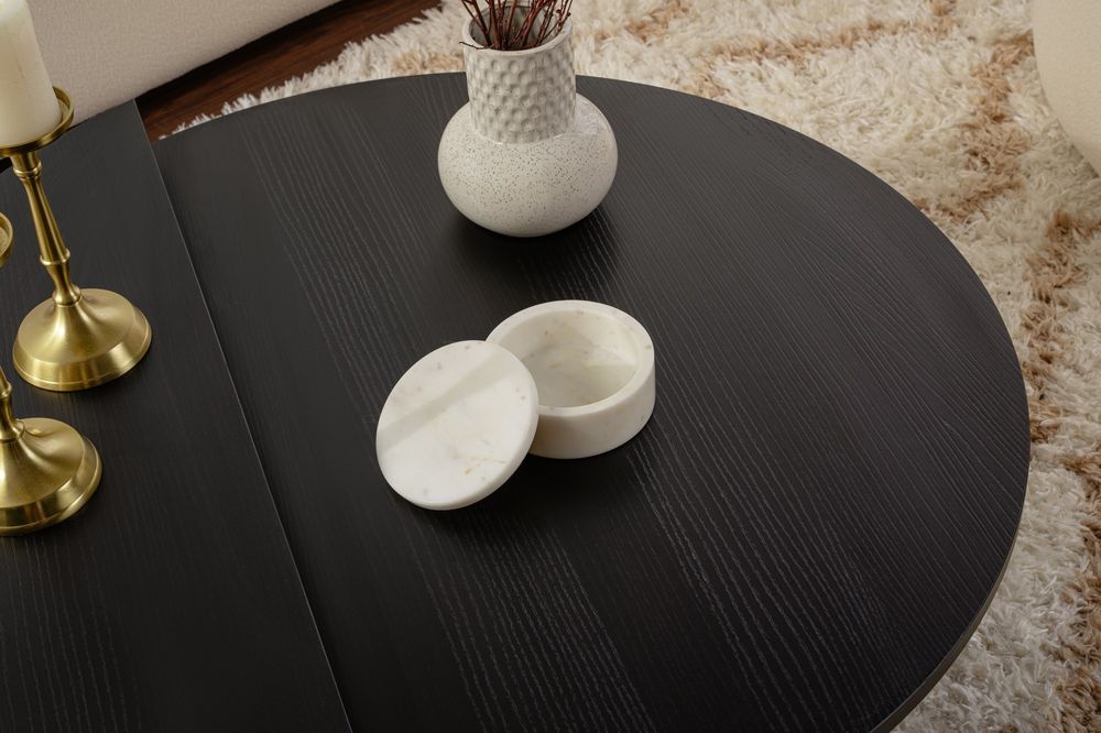 Nordure Orion sofabord – Wood Black