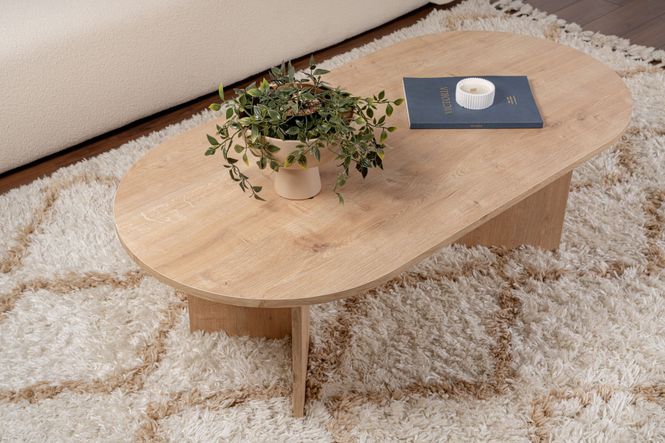 Hovedbilde Nordure Sable sofabord – Sapphire Oak