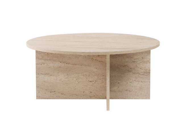 Hovedbilde Nordure Soleil sofabord – Travertine