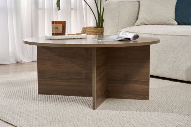 Hovedbilde Nordure Soleil sofabord – Venezia Walnut