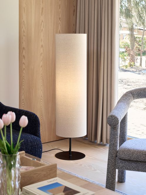 Hovedbilde Hübsch Sable Gulvlampe 120 cm – sand