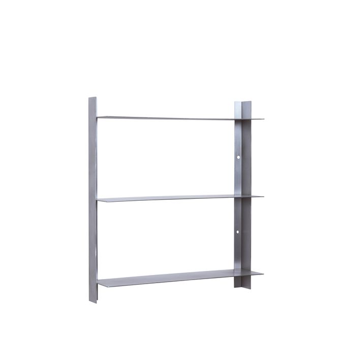 Hovedbilde Hübsch Acier reol 41x11x46 cm – børstet stål