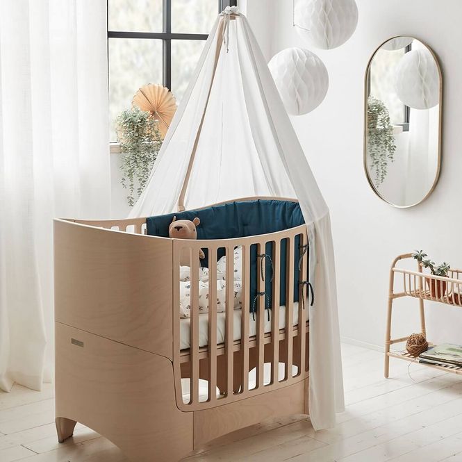 Hovedbilde Leander Classic Kantbeskyttelse til Babyseng ...