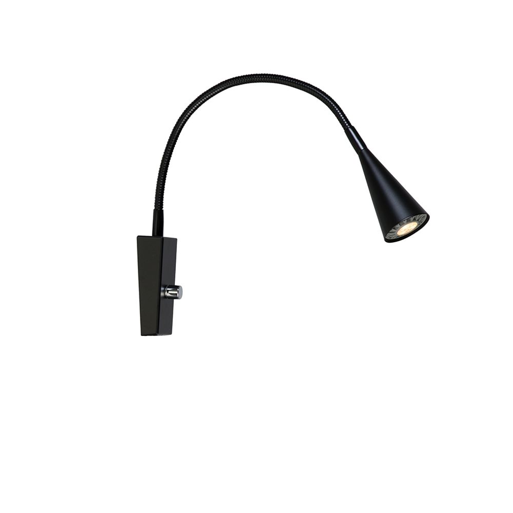 Belid Ledro Vegglampe 12V Led 4W Dimbar Sort
