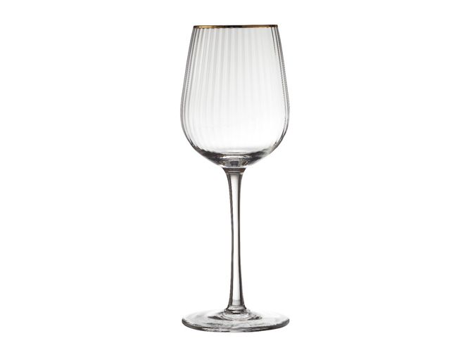 Hovedbilde Lyngby Glass Palermo Gold Hvitvinsglass 30 cl ...