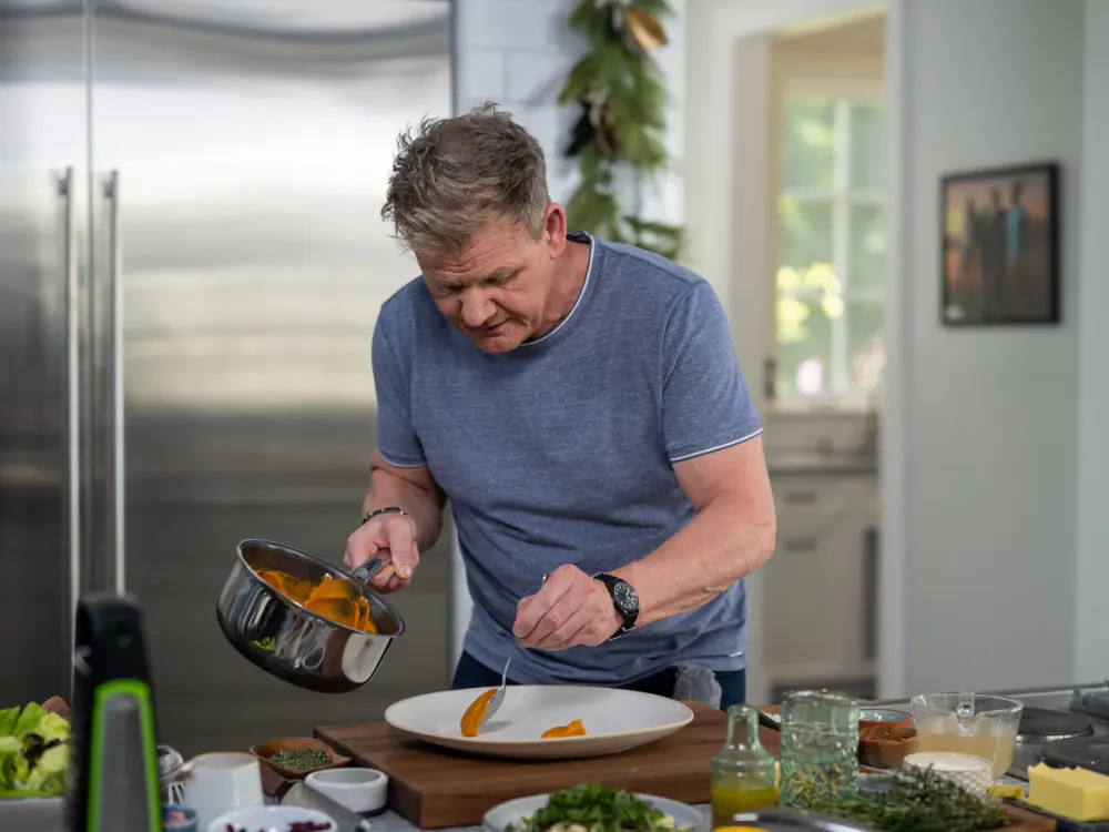 HEXCLAD by Gordon Ramsay  Sett med 3 gryter og 3 lokk, hybrid