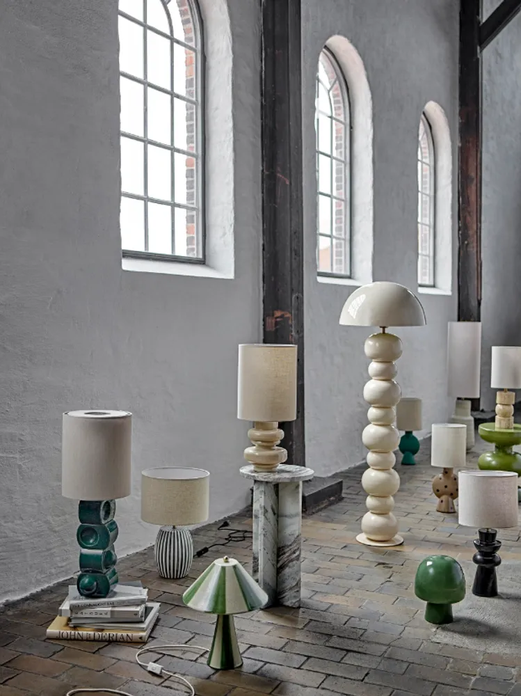 Bloomingville Olive Bordlampe Grønn