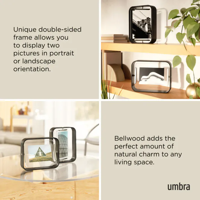 Hovedbilde Umbra Bellwood Bilderamme 19x24cm Sort