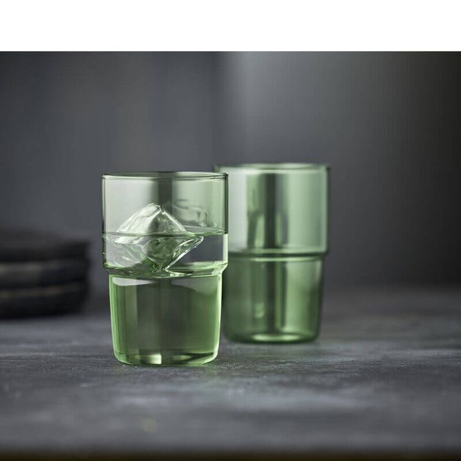 Hovedbilde Lyngby Glas Torino Drikkeglass 40 cl 2 stk Grønn